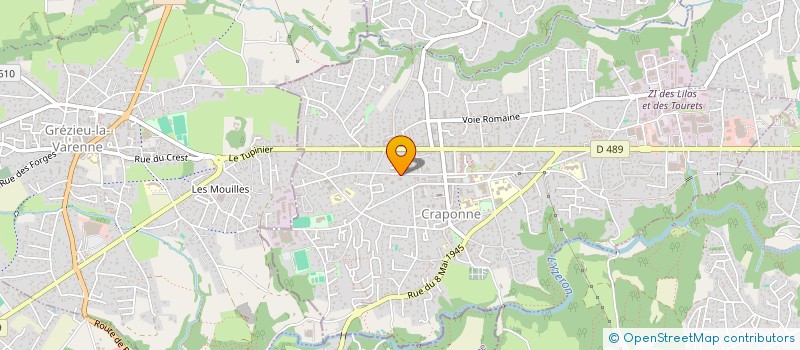 localisation de l'entreprise MADAME SALAMA SHAKERI  CRAPONNE