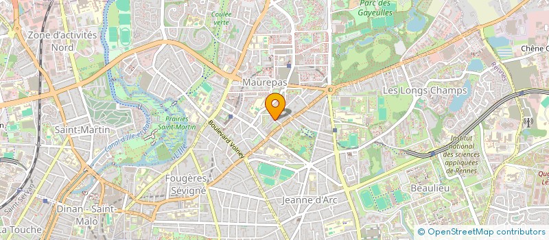 localisation de l'entreprise MADAME SALAMA SOILIHI KAFE  RENNES