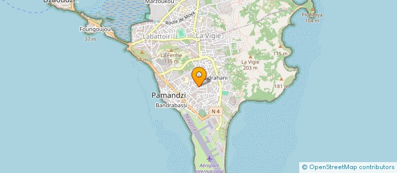 localisation de l'entreprise MADAME SALAMATA ALASSANE MAIGA à PAMANDZI