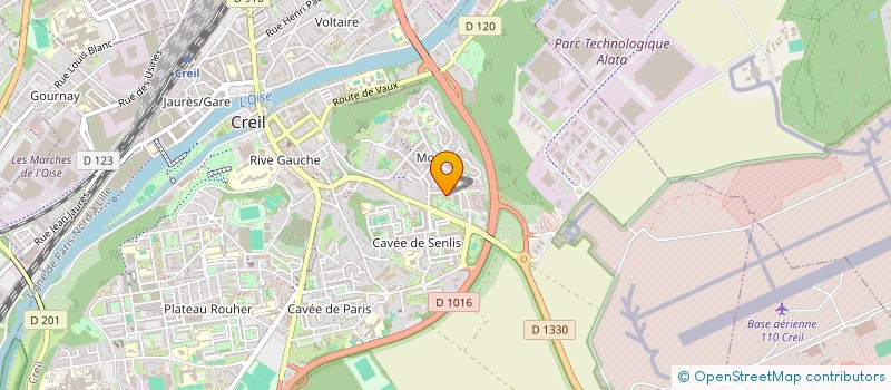 localisation de l'entreprise MADAME SALAMATA NIANG à CREIL
