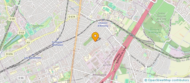 localisation de l'entreprise MADAME SALAMATA NSENGIYUMVA TEREVOIR  ANTONY