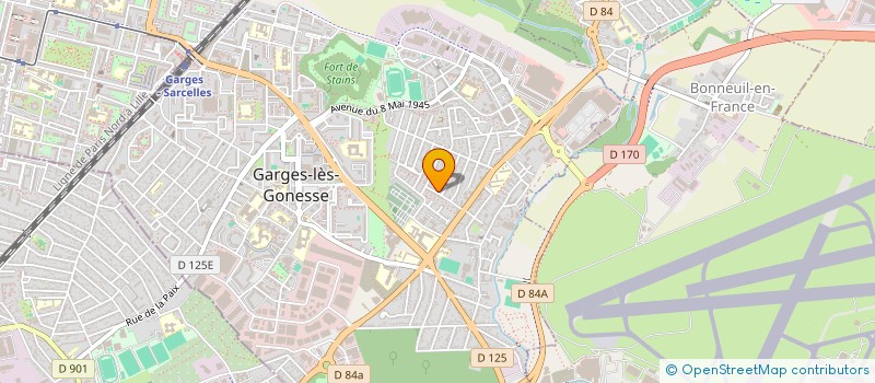 localisation de l'entreprise MADAME SALAMATA OUEDRAOGO  GARGES-LES-GONESSE