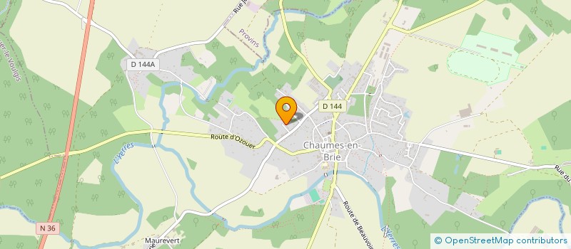 localisation de l'entreprise MADAME SALAMATOU MIDOU KOUDOU  CHAUMES-EN-BRIE