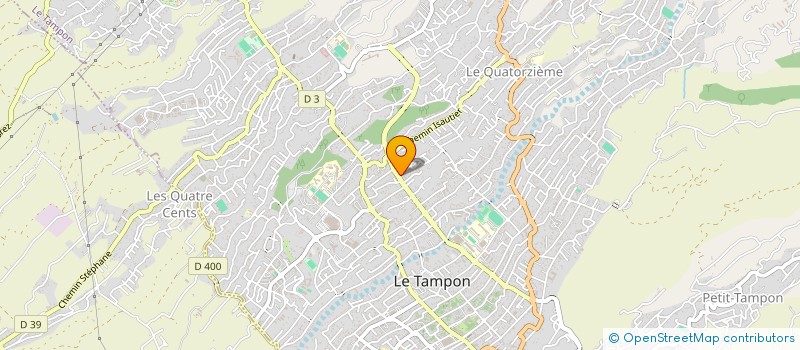 localisation de l'entreprise MADAME SALAMBO PERRUCCIO  LE TAMPON