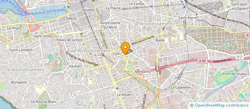 localisation de l'entreprise MADAME SALEHA DJENADI à MARSEILLE