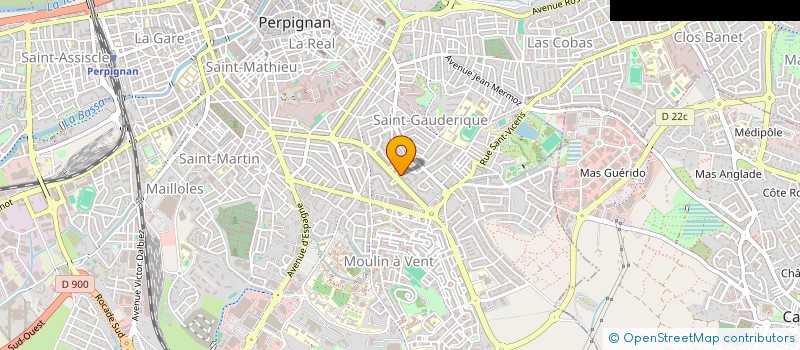 localisation de l'entreprise MADAME SALEIRA REGUIEG  CABESTANY