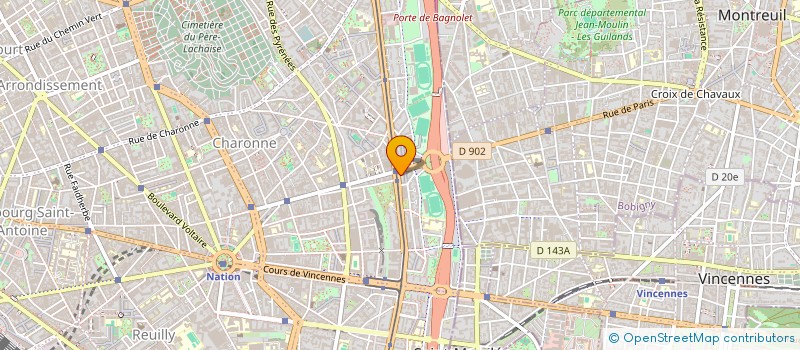 localisation de l'entreprise MADAME SALEMATOU DIENG  PARIS