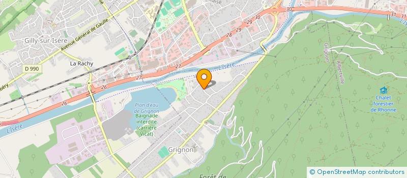 localisation de l'entreprise MADAME SALETE GONCALVES MARTINS  GRIGNON