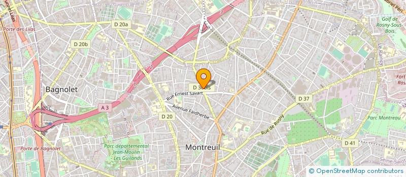 localisation de l'entreprise MADAME SALIHA AIT OUCHEGGOU à MONTREUIL