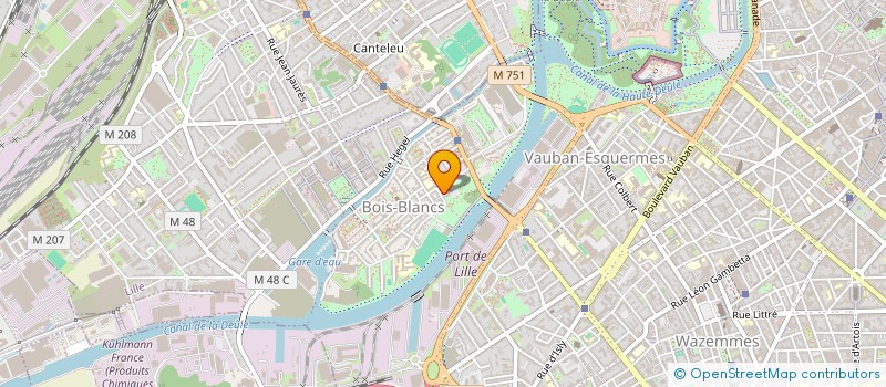 localisation de l'entreprise MADAME SALIHA BENYAMINA à LILLE