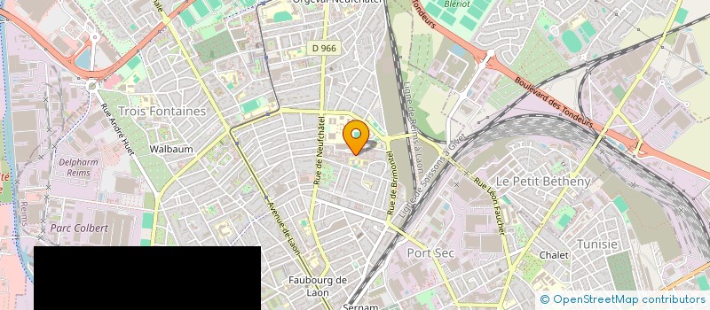 localisation de l'entreprise MADAME SALIHA BERBACHE  REIMS