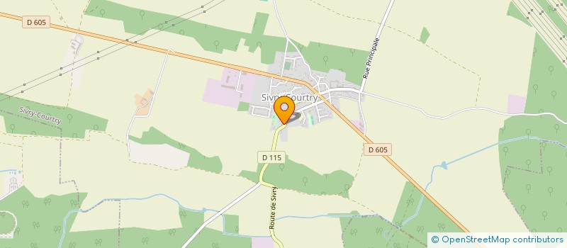 localisation de l'entreprise MADAME SALIHA BOUDA  SIVRY-COURTRY