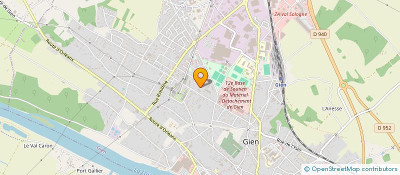 localisation de l'entreprise MADAME SALIHA DJELLAT  GIEN