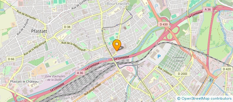 localisation de l'entreprise MADAME SALIHA GRINI  MULHOUSE