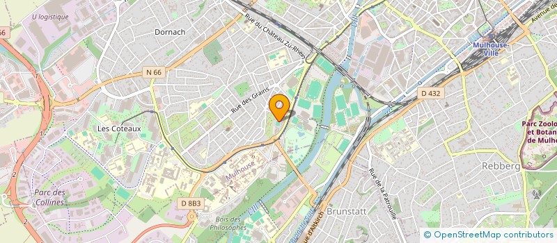 localisation de l'entreprise MADAME SALIHA HAJJARI  MULHOUSE