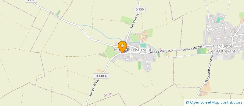 localisation de l'entreprise MADAME SALIHA HAMMADI  MARCQ-EN-OSTREVENT