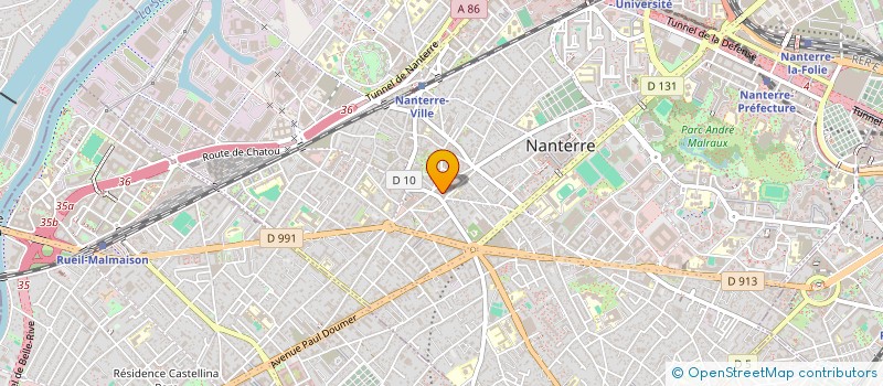 localisation de l'entreprise MADAME SALIHA KADEIFA  NANTERRE