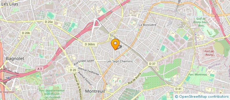 localisation de l'entreprise MADAME SALIHA M'CIBAH à MONTREUIL