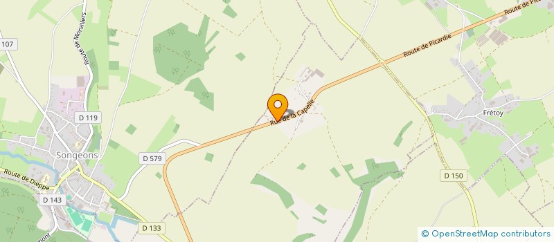 localisation de l'entreprise MADAME SALIHA MAHGOUL  LACHAPELLE-SOUS-GERBEROY