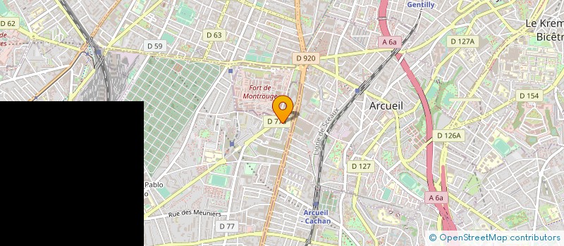 localisation de l'entreprise MADAME SALIHA MOUALEK à BAGNEUX