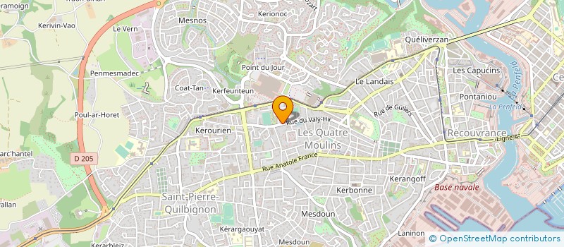localisation de l'entreprise MADAME SALIHA NEKROUF à BREST