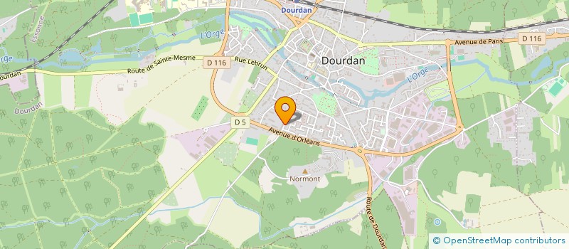 localisation de l'entreprise MADAME SALIHA OUCHAOUA  DOURDAN