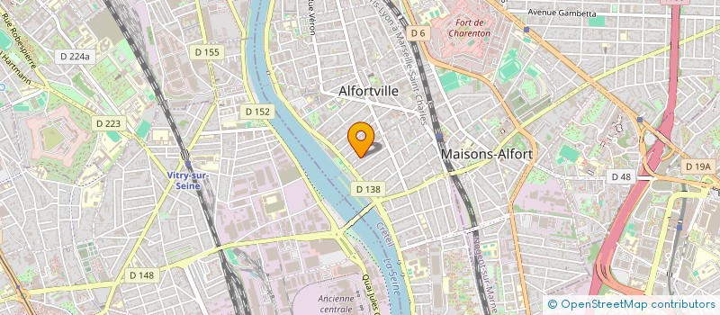 localisation de l'entreprise MADAME SALIHA OUTTALEB à ALFORTVILLE