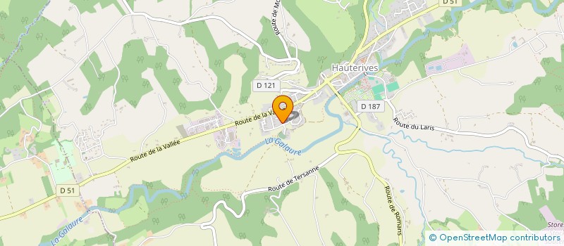 localisation de l'entreprise MADAME SALIHA REMILI  HAUTERIVES