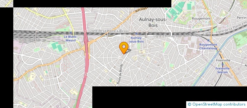 localisation de l'entreprise MADAME SALIHA TEBBAL à AULNAY-SOUS-BOIS