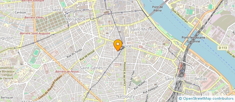 localisation de l'entreprise MADAME SALIHA TOUENTI  BORDEAUX