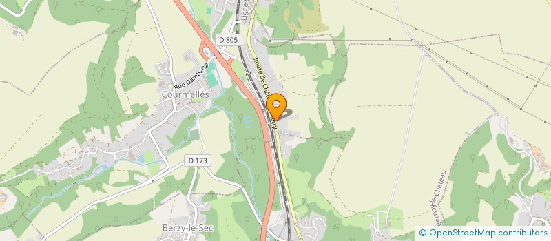 localisation de l'entreprise MADAME SALIHA TRIDI  COURMELLES