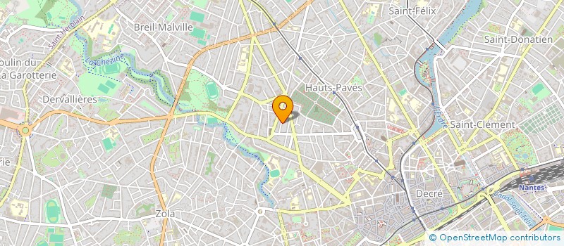 localisation de l'entreprise MADAME SALIHA YADRI à NANTES