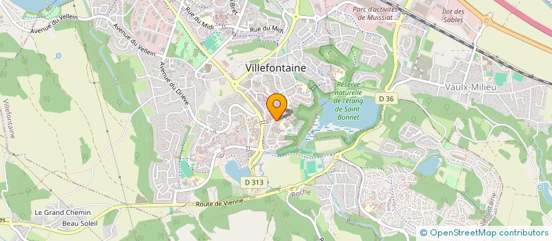 localisation de l'entreprise MADAME SALIMA ABDELKRIM  VILLEFONTAINE