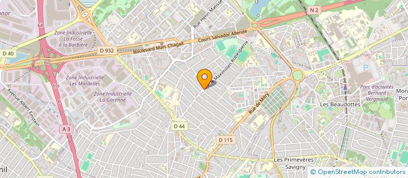 localisation de l'entreprise MADAME SALIMA ACHAHBAR à AULNAY-SOUS-BOIS