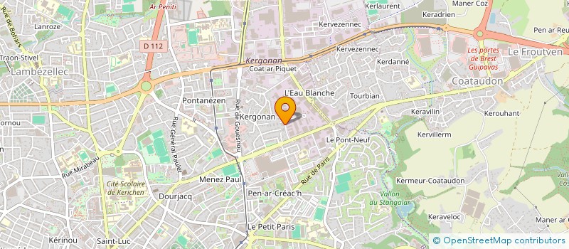 localisation de l'entreprise MADAME SALIMA AKRIM à BREST