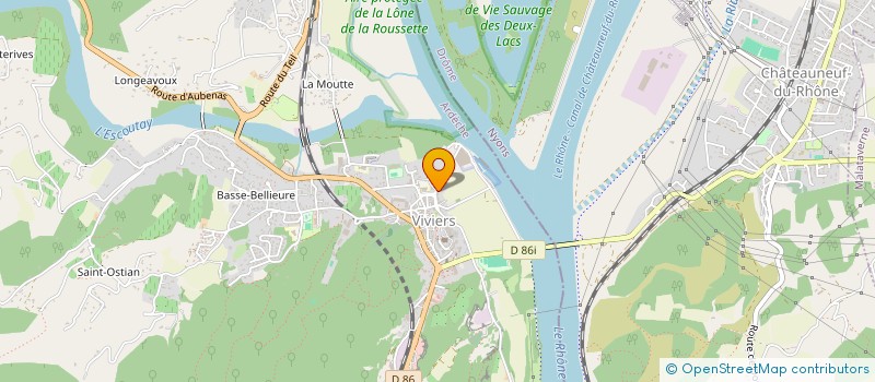 localisation de l'entreprise MADAME SALIMA AMIRI  VIVIERS