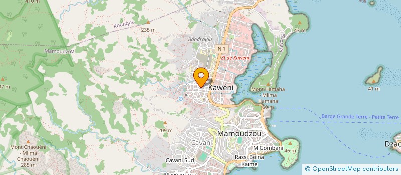 localisation de l'entreprise MADAME SALIMA ANISSE  MAMOUDZOU