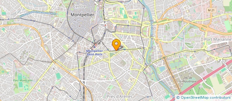 localisation de l'entreprise MADAME SALIMA BAKHOUCHE à MONTPELLIER