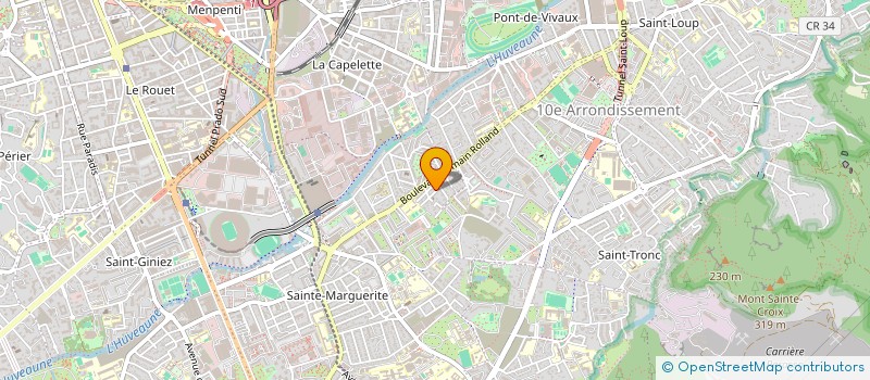 localisation de l'entreprise MADAME SALIMA BEKHTAOUI  MARSEILLE