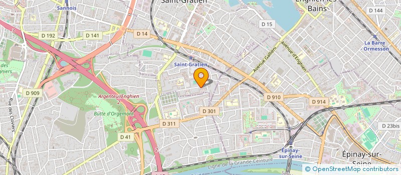 localisation de l'entreprise MADAME SALIMA BEN ALLEL  SAINT-GRATIEN