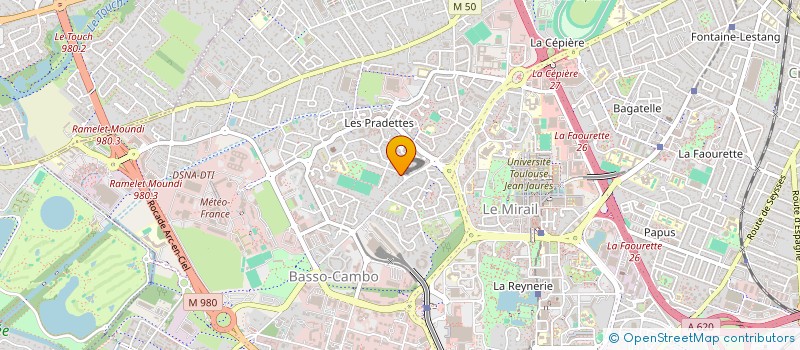 localisation de l'entreprise MADAME SALIMA BEN AMAR à TOULOUSE