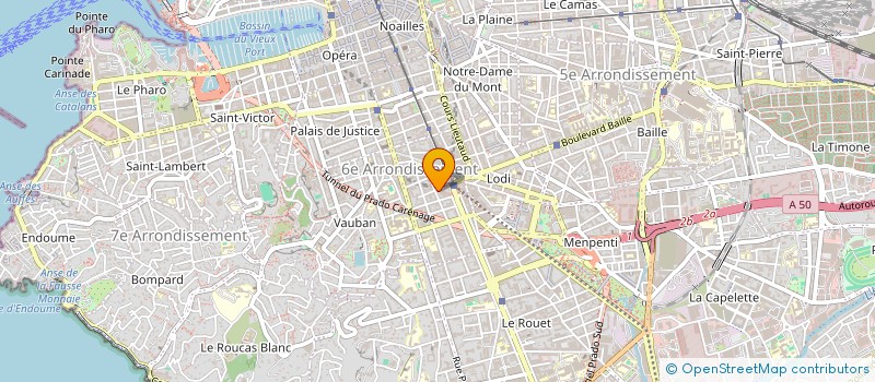 localisation de l'entreprise MADAME SALIMA BENABDALLAH à MARSEILLE