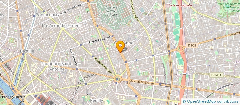 localisation de l'entreprise MADAME SALIMA BERKANE  PARIS