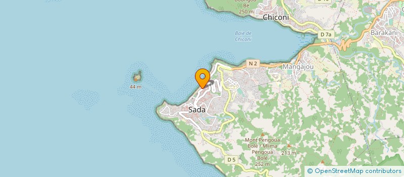localisation de l'entreprise MADAME SALIMA BONALI à SADA