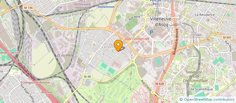 localisation de l'entreprise MADAME SALIMA BOUBZIZ à LEZENNES