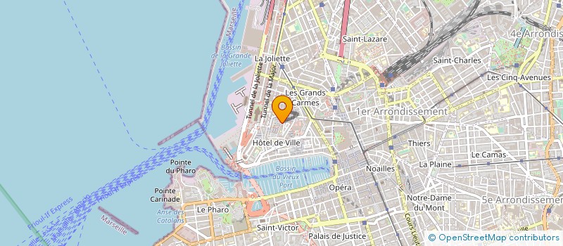 localisation de l'entreprise MADAME SALIMA BOULAKBECHE à MARSEILLE