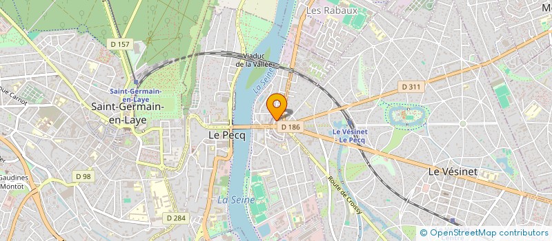 localisation de l'entreprise MADAME SALIMA BOURI  LE VESINET