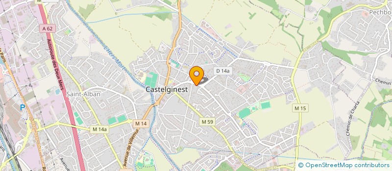 localisation de l'entreprise MADAME SALIMA BOUSAID à CASTELGINEST