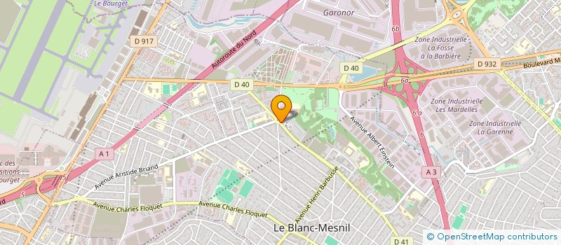 localisation de l'entreprise MADAME SALIMA CHEBOUB  LE BLANC-MESNIL