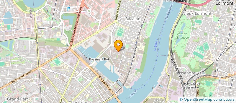 localisation de l'entreprise MADAME SALIMA DJEMOUI  BORDEAUX